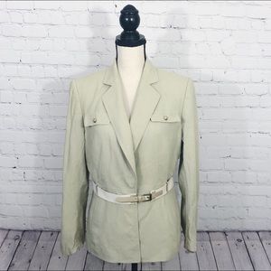 Alex Marie Tan Blazer Size 12